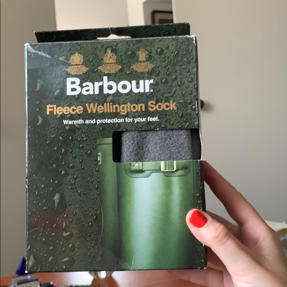 Barbour rain boot socks